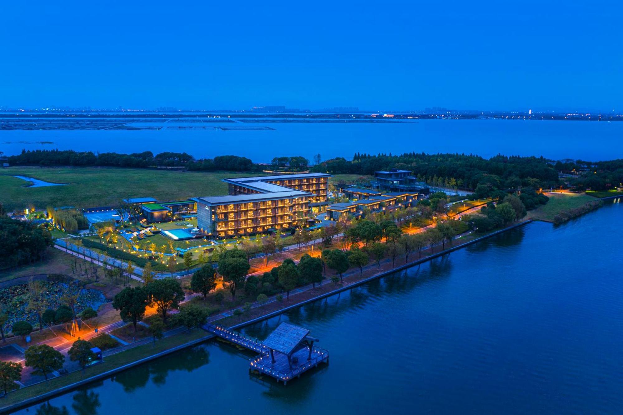 Hotel Indigo Suzhou Yangcheng Lake By Ihg Экстерьер фото